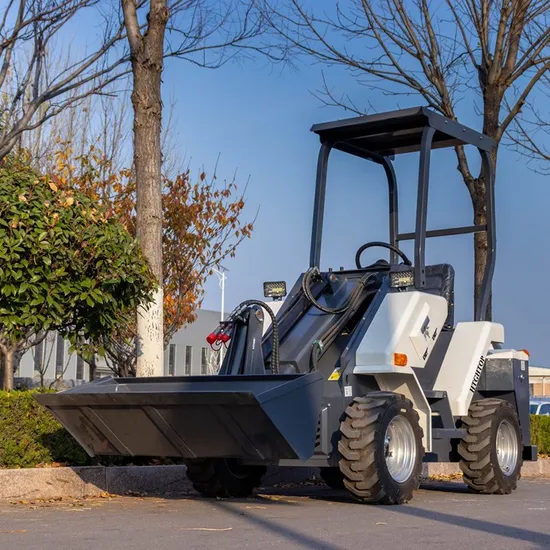 Pala gommata con telaio monopezzo da 2 tonnellate per una buona qualità