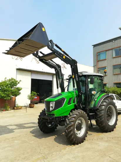 Grande macchina agricola cinese di 120HP 4X4 per il trattore agricolo usato Agricola De 4WD 120 HP Farmtrac Vendita di trattori agricoli